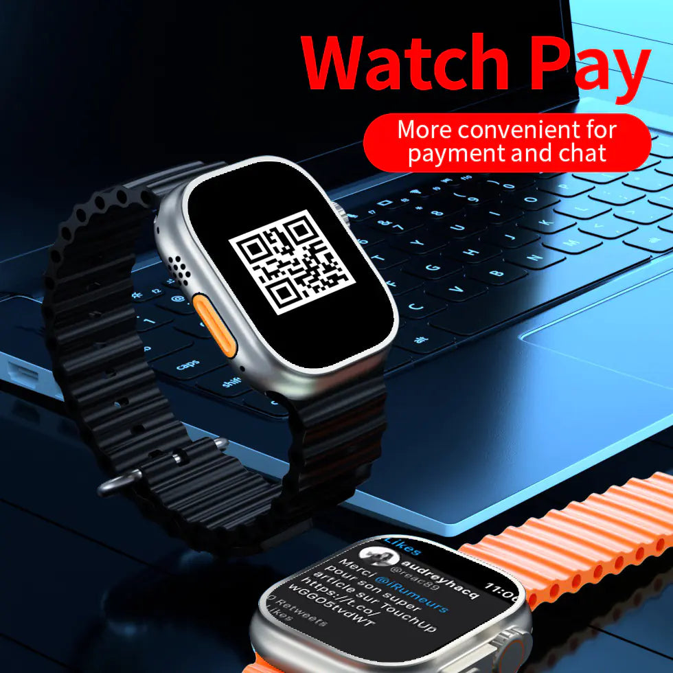 Gs29 Smart Watch with Card, Phone, and Payment Features